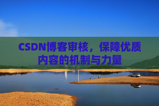 CSDN博客审核,保障优质内容的机制与力量